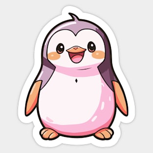 Cute Happy Penguin Sticker